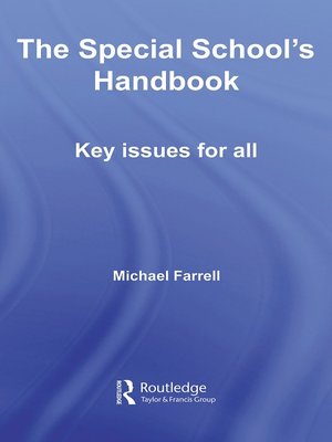 cover image of The Special School's Handbook